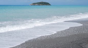 Italy, Calabria, Diamante Buonvicino beach
