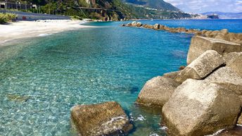 Italy, Calabria, Favazzina beach