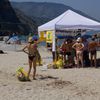 Italy, Calabria, Favazzina beach, sand