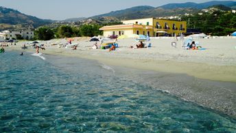 Italy, Calabria, Fuscaldo beach
