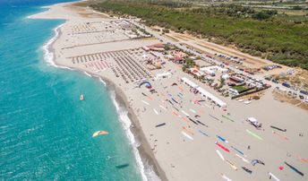 Italy, Calabria, Gizzeria Lido, Hang Loose Beach