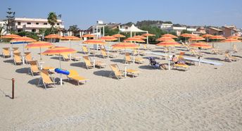 Italy, Calabria, Jasmine Riviera, Riace Marina beach, 