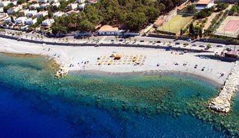 Italy, Calabria, Lazzaro beach