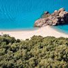 Italy, Calabria, Lido Tahiti beach, Torre Saracena