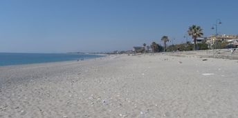 Italy, Calabria, Marina di Gioiosa Ionica beach