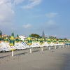 Italy, Calabria, Marina di San Lorenzo beach