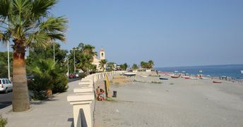 Italy, Calabria, Melito di Porto Salvo beach