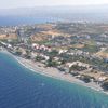 Italy, Calabria, Pellaro beach, aerial (south)