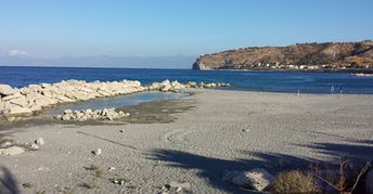 Italy, Calabria, Riace beach