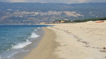 Italy, Calabria, San Ferdinando beach