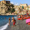 Italy, Calabria, Scilla, Marina Grande beach