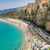 Italy, Calabria, Tropea beach