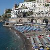 Italy, Campania, Atrani beach