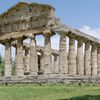 Italy, Campania, Paestum ruins
