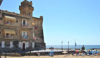 Italy, Campania, Santa Maria di Castellabate beach