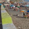 Italy, Fuscaldo beach, promenade