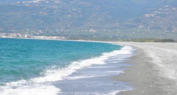 Italy, Ianipari I beach of Lamezia Terme airport