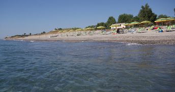 Italy, Jasmine Riviera, Monasterace Marina beach