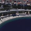 Italy, Lido Reggio Calabria beach, aerial view