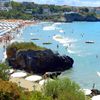 Italy, Marina di Camerota beach, crowd