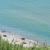 Italy, Marina di Pisciotta beach, shallow water