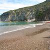 Italy, Meta beach, water edge