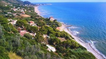 Italy, Mezzatorre di San Mauro Cilento beach