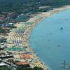 Italy, Nicotera Marina beach, crowd