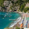 Italy, Positano, Fornillo beach