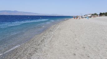 Italy, Reggio Calabria, Pellaro beach