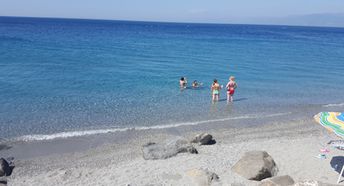 Italy, Reggio di Calabria airport, La Sorgente beach