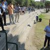 Italy, Salerno, Spiaggia di Santa Teresa beach opening