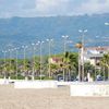 Italy, San Ferdinando beach, promenade