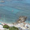 Italy, San Lucido beach, breakwater