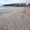 Italy, Scalea beach, pebble & sand