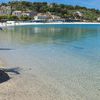 Italy, Soverato Marina beach, water edge