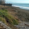 Italy, Torrione beach, stairway