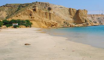 Angola, Benguela, Baia Azul beach