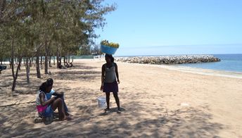 Angola, Lobito, Restinga beach