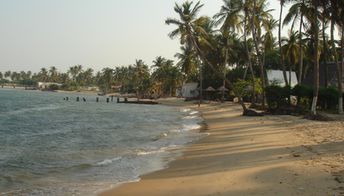 Angola, Luanda, Mussulo beach