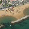 Calabria, Crotone beach, breakwaters