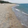 Calabria, Gabella Grande beach, wet sand
