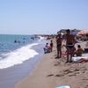 Calabria, Marina di Strongoli beach, water edge