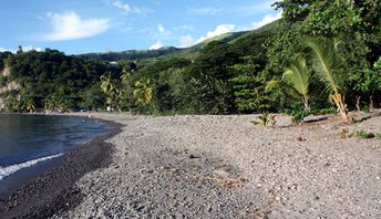 Dominica, Batalie Bay beach