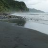 Dominica, La Plaine beach, black sand