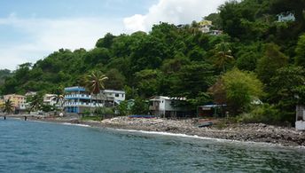 Dominica, Loubiere beach