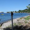 Dominica, Loubiere beach, cruise ship