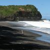 Доминика, Пляж Намбер-Ван-Бич, черный песок
