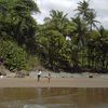 Dominica, Pagua Bay beach, view from water