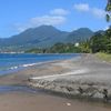 Dominica, Portsmouth beach, creek